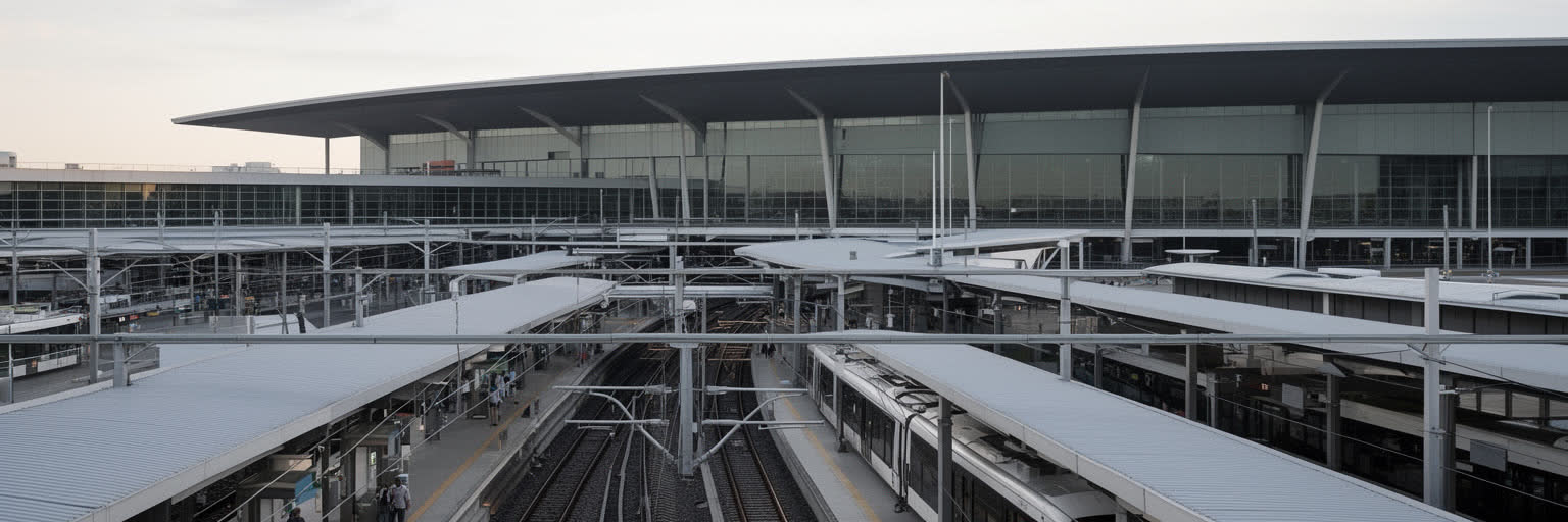 鉄道、バス、フェリー、空港、高速道路が都市圏を結ぶブリスベンの交通網