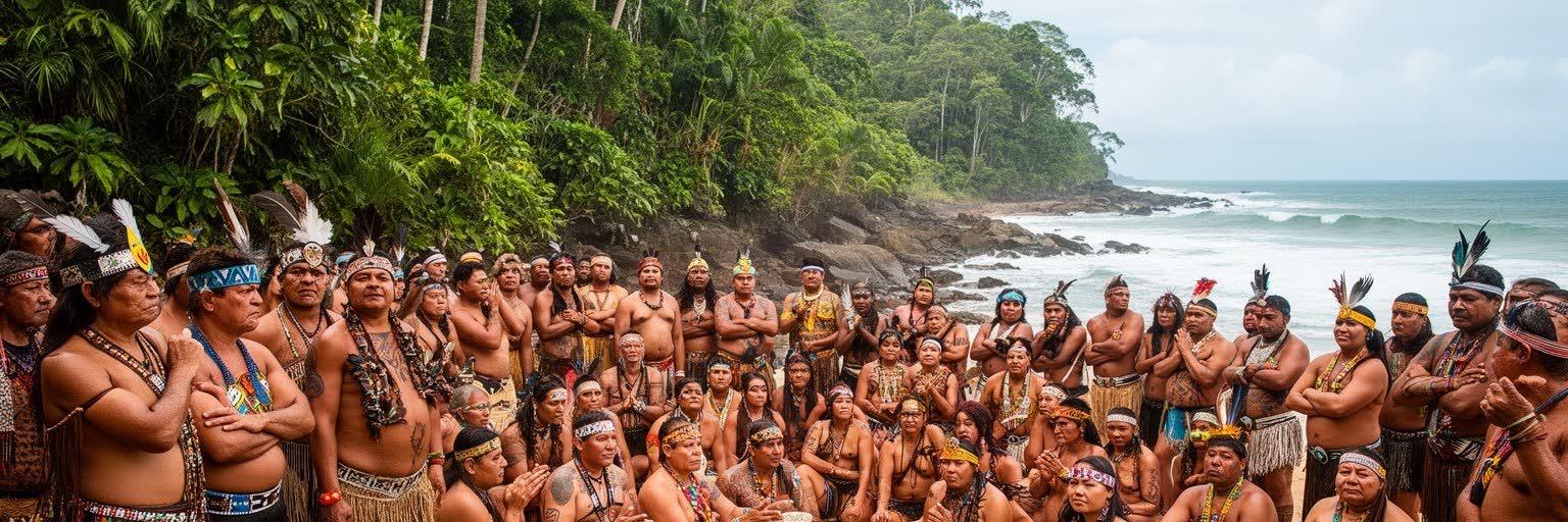 ケアンズ周辺の先住民文化、土地、海、芸術を表す景観