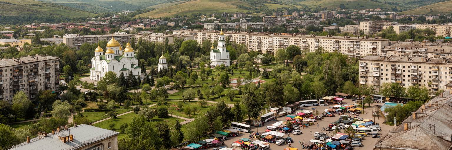 キシナウの正教会、ルーマニア語とロシア語の会話、大学、ユダヤ史を表す景観