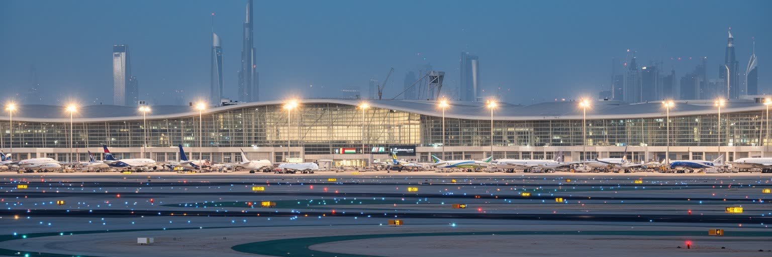 ドバイの空港と航空ハブ
