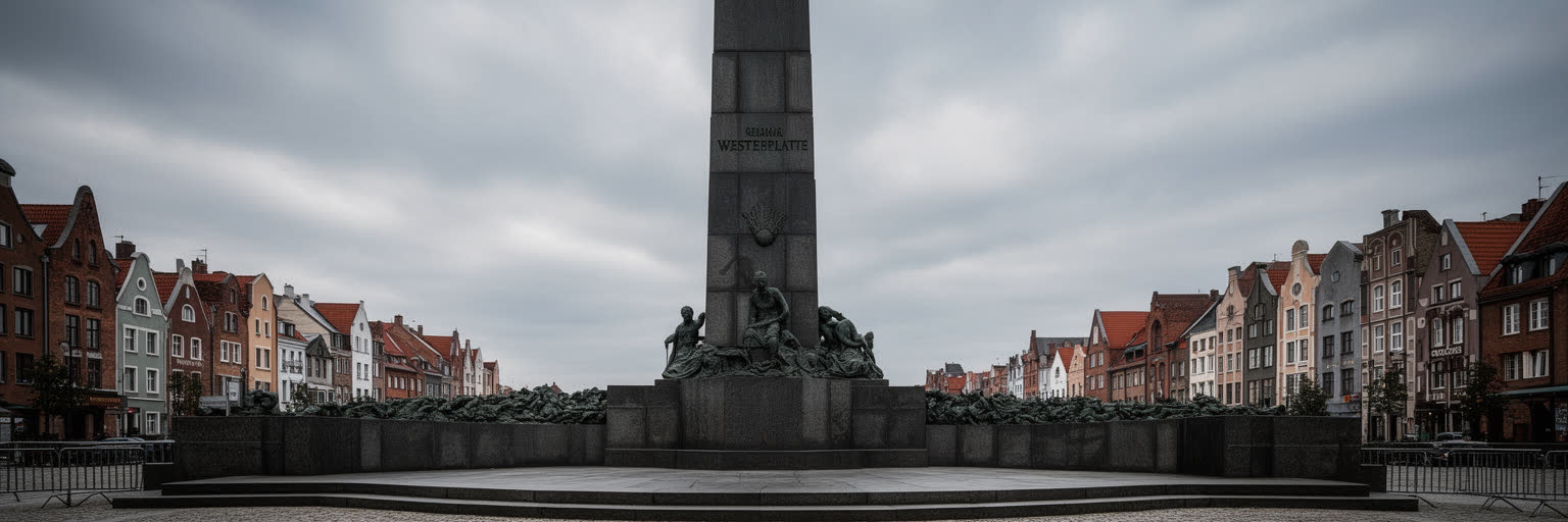 グダニスクの戦争記憶を表す画像