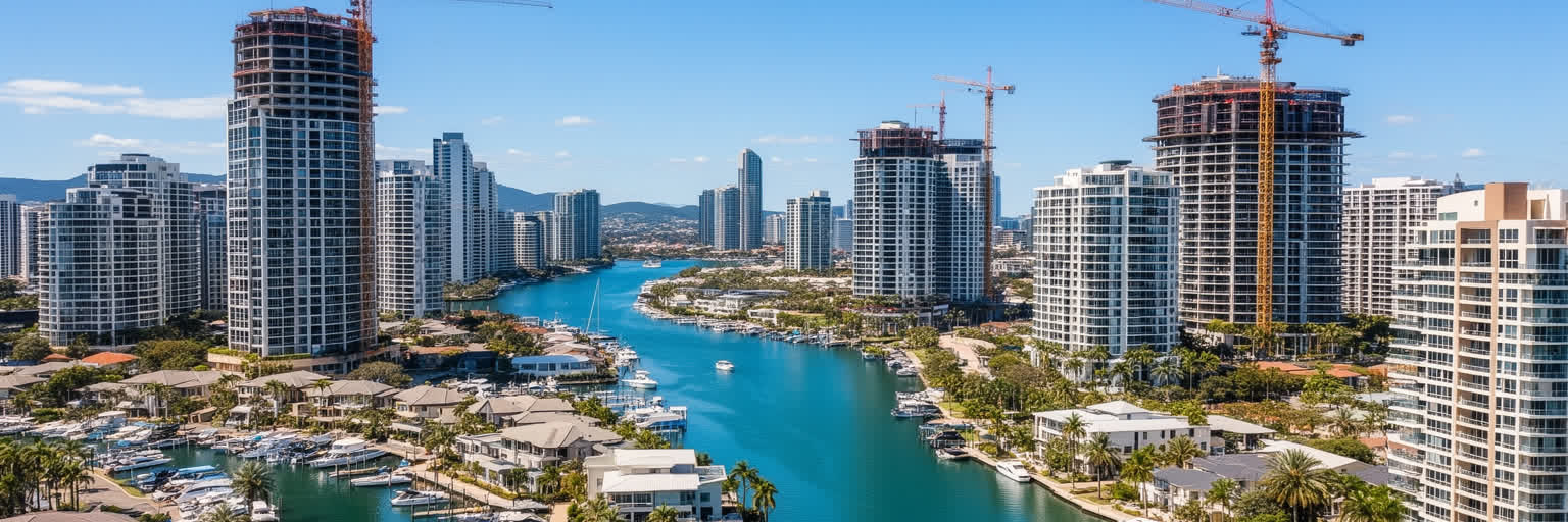 ゴールドコーストの住宅と不動産を表す画像