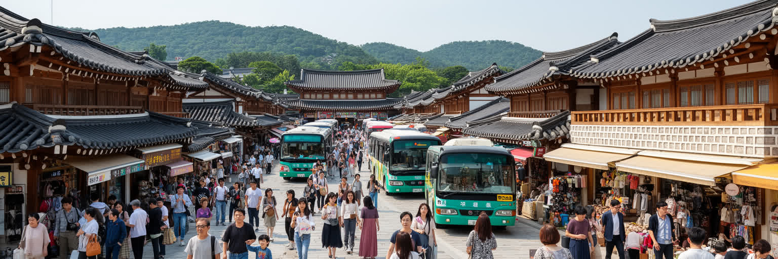 慶州の観光混雑と地域経済を表す画像