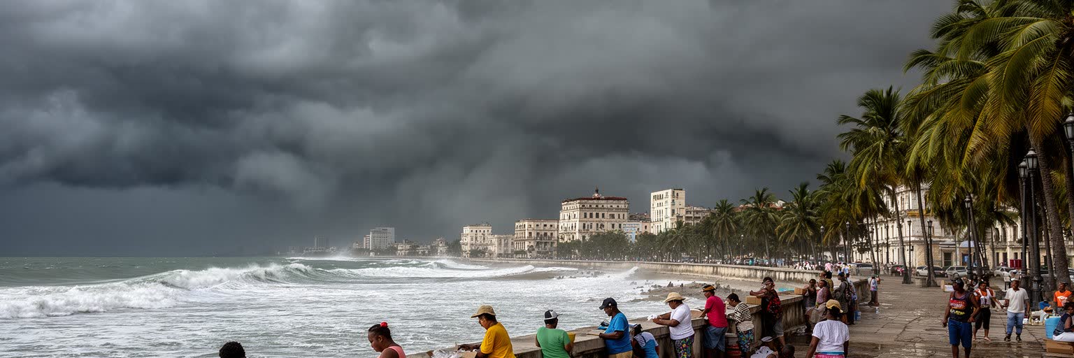 マレコン、高潮、雨季、海風が示すハバナの気候と海岸リスク