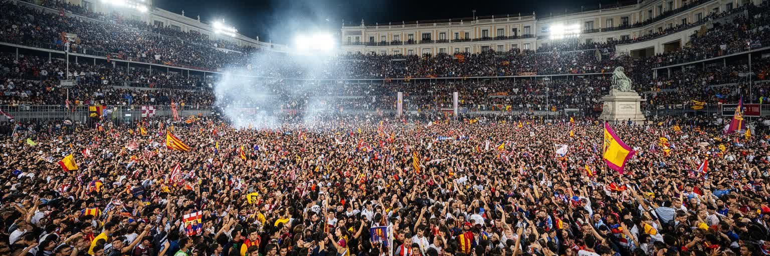マドリードのサッカーと試合日の都市儀礼