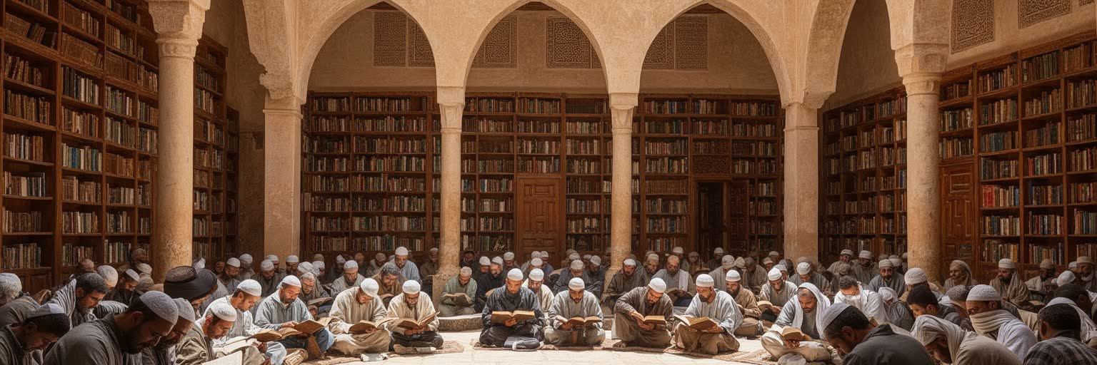 メディナの宗教教育、大学、図書館、学びの場
