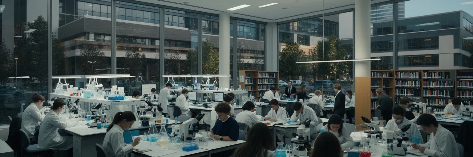 大学、病院、研究施設が集まるメルボルンの知識地区