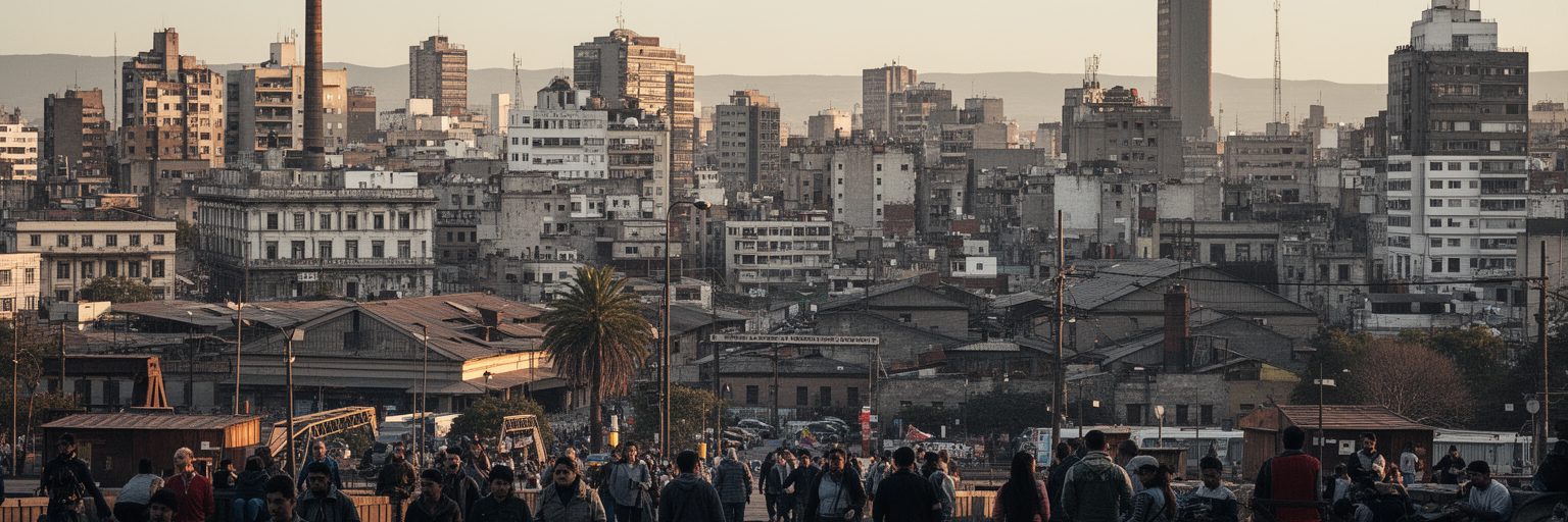 モンテビデオの産業と労働を表す画像