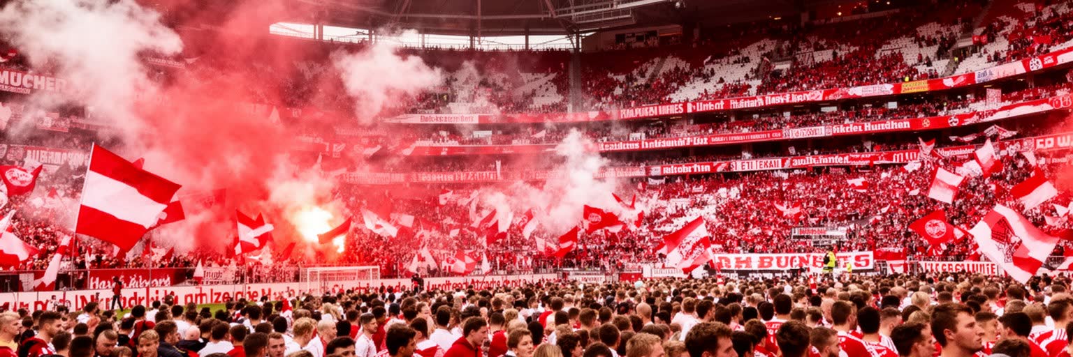 ミュンヘンのサッカー、スタジアム、試合日の都市文化を表す景観
