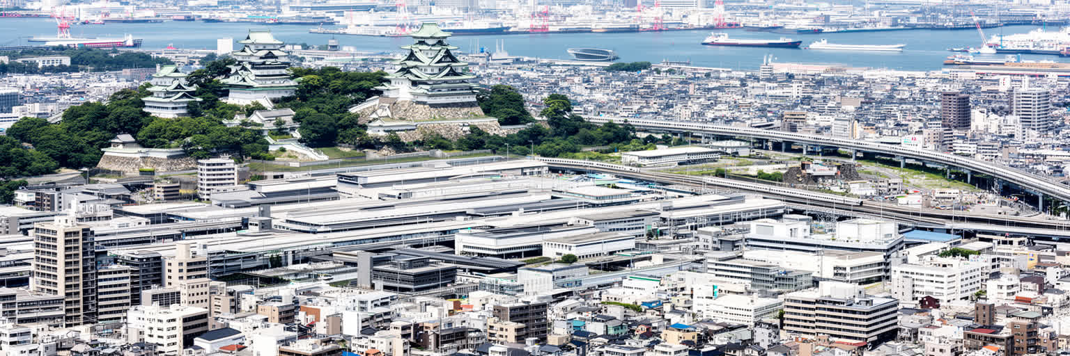 名古屋駅、工場、港、熱田神宮、郊外住宅、味噌文化を重ねて名古屋を読む都市景観