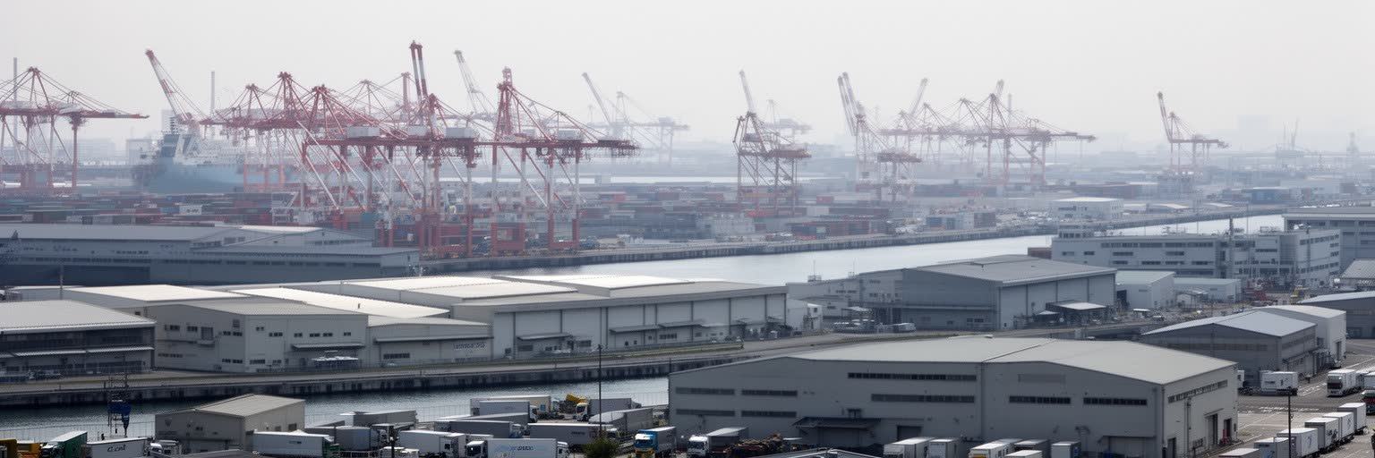 大阪港、湾岸倉庫、物流施設
