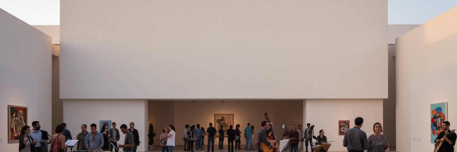 ラバトの美術館、劇場、音楽祭、アンダルス音楽、現代アートが重なる文化景観