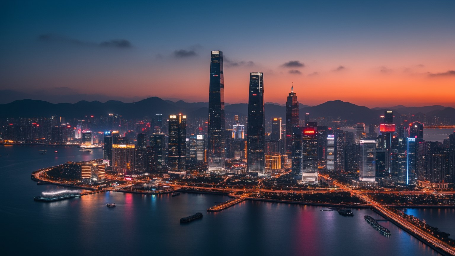 深圳の都市景観