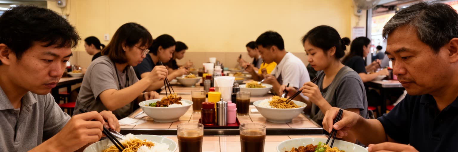 ホーカーセンターと日常の食文化