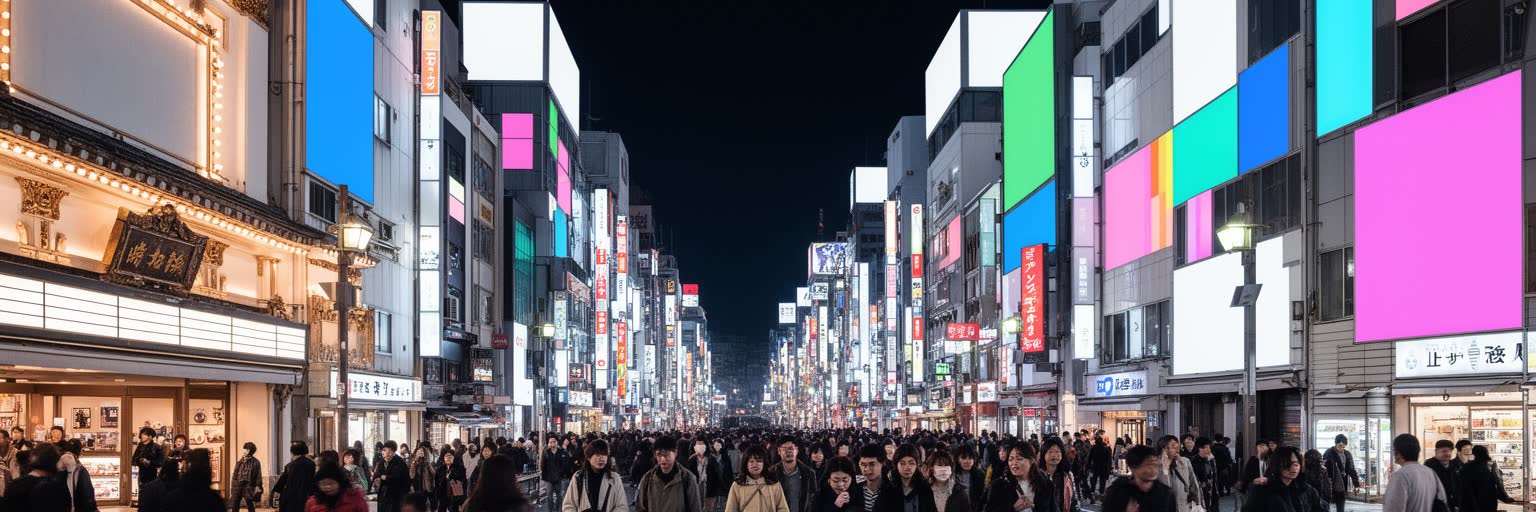 東京の文化とメディアを表す画像