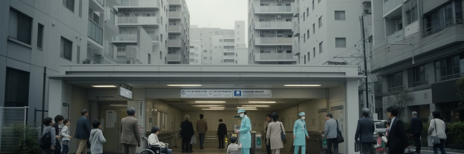 東京の社会課題と未来を表す画像